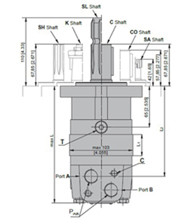 HydPower Hydraulics Orbital Motor MS